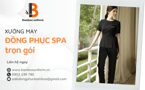 May đồng phục spa trọn gói, nhanh chóng với giá tốt tại Bamboo Uniform