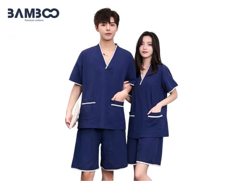 May quần áo spa cho khách cao cấp, giá tốt tại TPHCM
