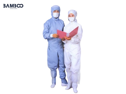 Quần áo chế biến thực phẩm chuẩn HACCP chất lượng cao
