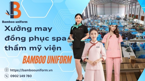 Các mẫu đồng phục spa thẩm mỹ viện đẹp, thịnh hành tại Bamboo Uniform