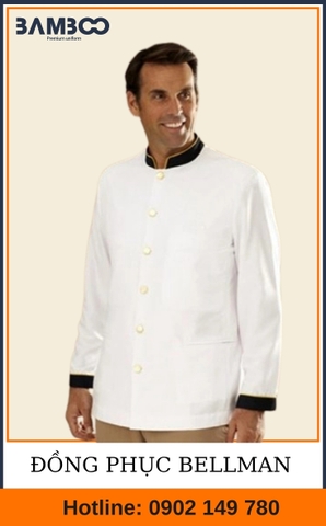 Đồng phục bellman màu trắng