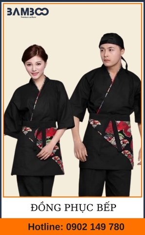 ÁO BẾP ĐEN 02