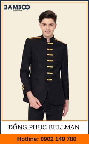 Đồng phục bellman màu đen