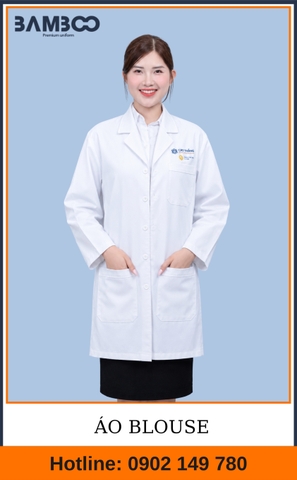 Mẫu Áo Blouse Bệnh Viện Mắt Cao Thắng