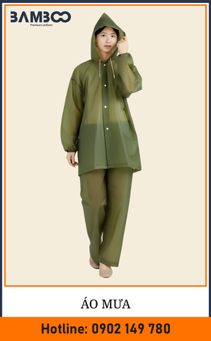 Áo mưa bộ thời trang