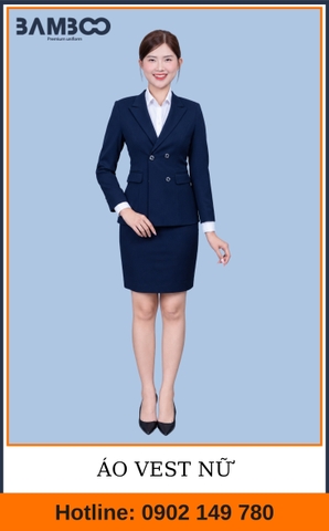 Mẫu Vest Nữ Thời Trang Đồng Phục Doanh Nghiệp