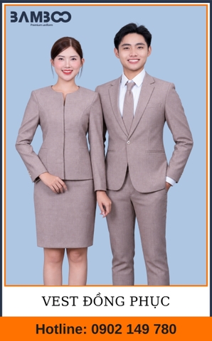Mẫu Vest Đồng Phục Nam Nữ Cho Doanh Nghiệp