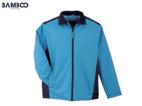 Áo khoác gió xanh dương đồng phục