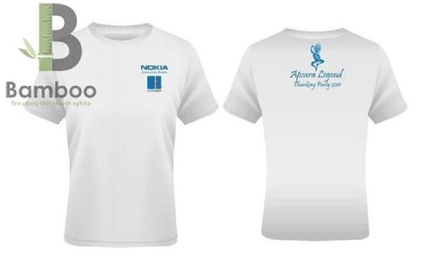 Mẫu Áo Thun Quà Tặng Màu Trắng - Bamboo Uniform