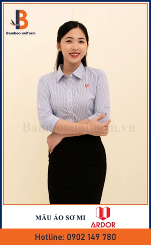 Mẫu Áo Sơ Mi Nữ Công Ty ARDOR - Bamboo Uniform