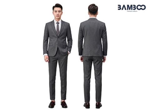 Quần tây đồng phục đen nam bamboo uniform
