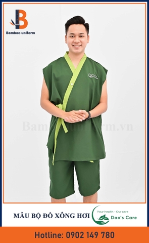 Mẫu Bộ Đồ Xông Hơi Dao's Care - Bamboo Uniform