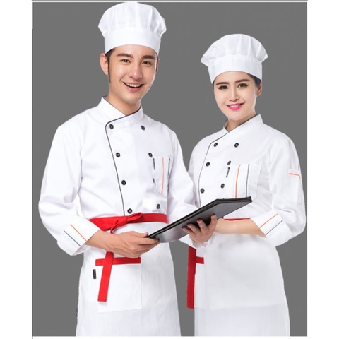 ÁO BẾP - TRẮNG 00