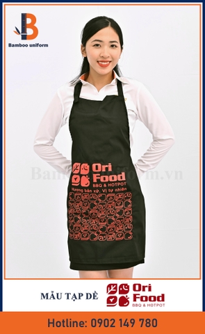 Mẫu Tạp Dề Yếm Đồng Phục Ori Food - Bamboo Uniform