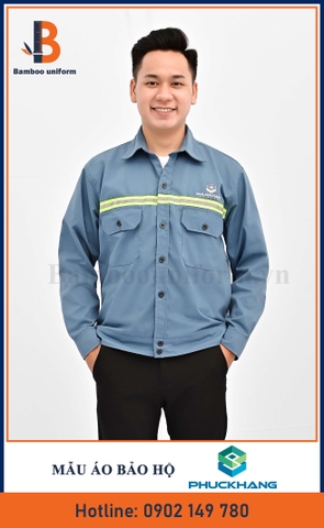 áo bảo hộ lao động Phúc Khang