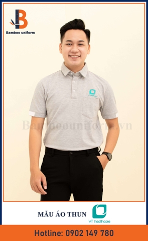 Mẫu Áo Thun VT Healthcare - Bamboo Uniform