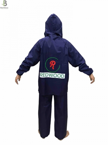 Áo Mưa Bộ Xanh Dương Đậm 02 - Bamboo Uniform