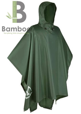Áo Mưa Xanh Lá Cây Đậm - Bamboo Uniform