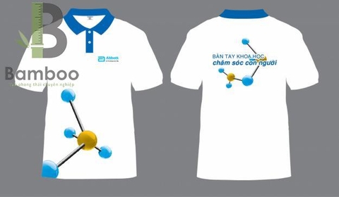Mẫu Áo Thun Teambuilding Màu Trắng 03 - Bamboo Uniform