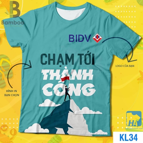 Mẫu Áo Thun Teambuilding Màu Xanh Ngọc - Bamboo Uniform