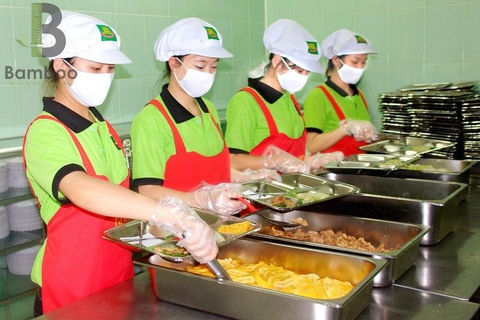 Quần Áo Công Nhân Thực Phẩm Màu Xanh Lá - Bamboo Uniform