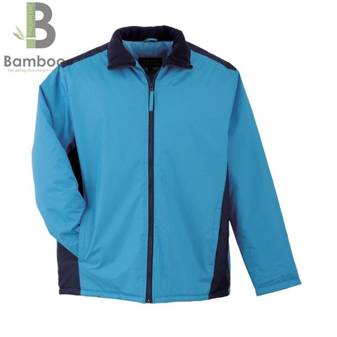 Mẫu Áo Khoác Gió Xanh Dương - Bamboo Uniform