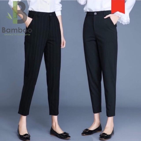 Quần Tây Nữ Đồng Phục  Màu Đen 01 - Bamboo Uniform