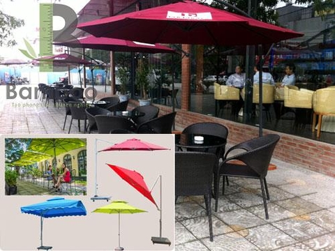 Ô Dù Đỏ Đô 02 - Bamboo Uniform