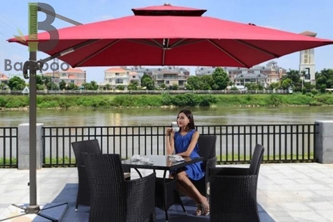 Ô Dù Đỏ 02 - Bamboo Uniform