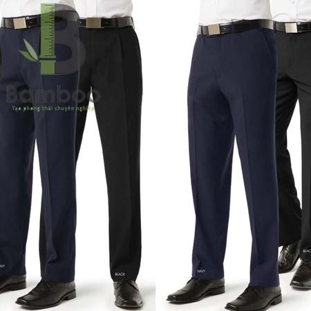Quần Tây Nam Màu Xanh Dương Đậm - Bamboo Uniform