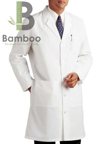 Mẫu Áo Blouse Bác Sĩ Trắng 04