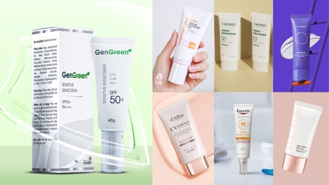 Top 7 kem chống nắng nâng tone đáng mua nhất năm 2025