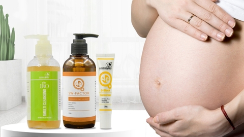 Recommend mỹ phẩm an toàn cho bà bầu, không ảnh hưởng đến thai nhi