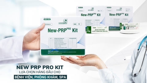 NEW PRP PRO KIT - Bộ KIT tách huyết tương giàu tiểu cầu chuẩn y khoa