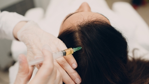 Tiêm prp tóc trong điều trị rụng tóc, hói đầu mất kiểm soát