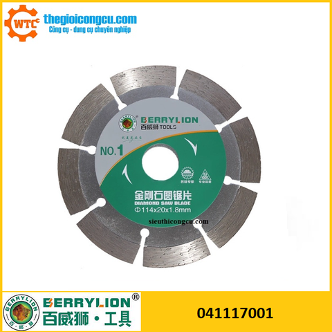 Lưỡi cắt gạch khô 1# Berrylion 041117001