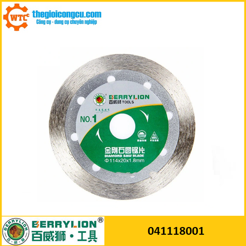 Lưỡi cắt gạch ướt 1# Berrylion 041118001