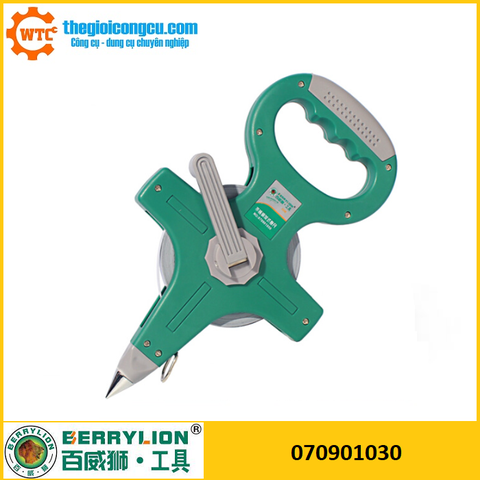 Thước cuộn thép cắm đất 30m Berrylion 070901030