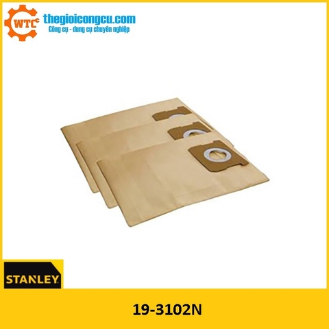 Túi giấy đựng bụi dùng cho máy hút bụi Stanley 19-3102N