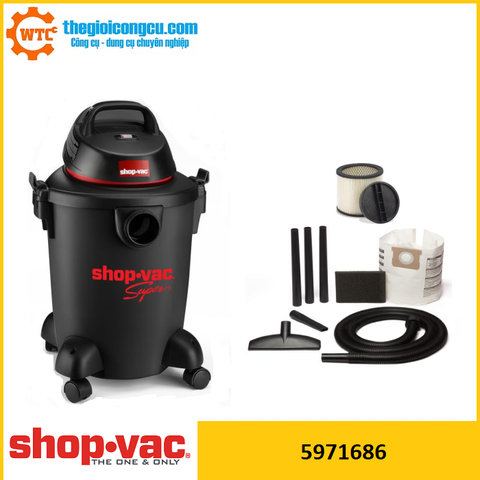 Máy hút bụi 3 chức năng khô/ướt/thổi 25L 1400W Shop-Vac 5971686