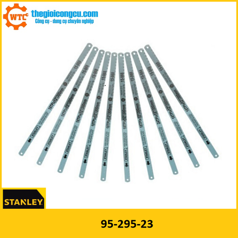 Lưỡi cưa thẳng HSS- 24Tx12-300mm (bộ: 10 lưỡi) Stanley 9529523​