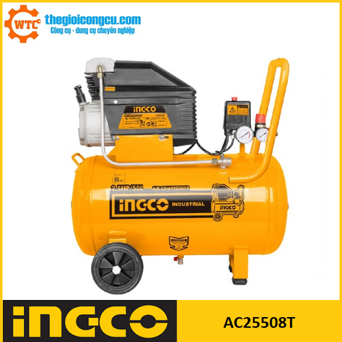 Máy nén khí có dầu 50L Ingco AC25508T