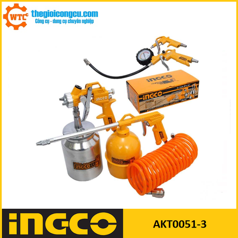 Bộ 5 công cụ dùng khí Ingco AKT0051-3