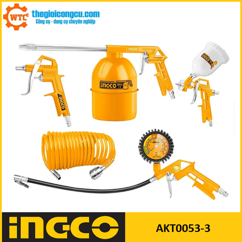 Bộ dụng cụ dùng khí Ingco AKT0053-3