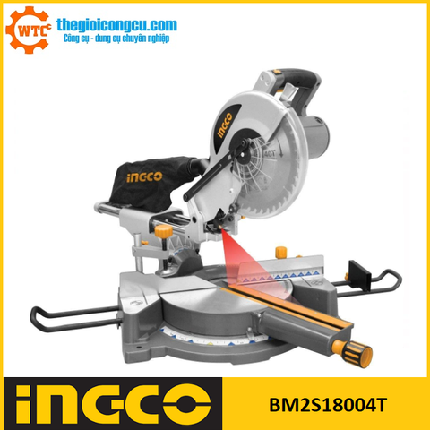 Máy cắt nhôm trượt 1800W Ingco BM2S18004T