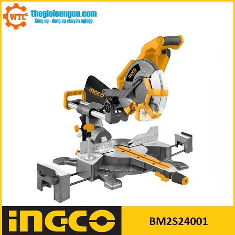Máy cắt nhôm trượt 2400W Ingco BM2S24001