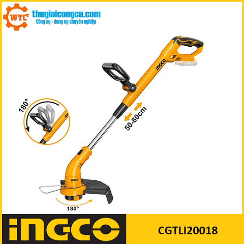Máy cắt cỏ dùng pin 20V Ingco CGTLI20018