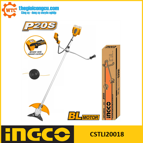 Máy cắt cỏ dùng pin 40V Ingco CSTLI20018