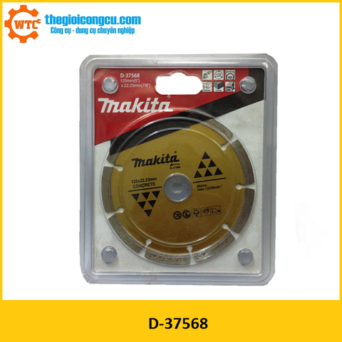 Lưỡi cắt kim cương 125x22.23mm Makita D-37568