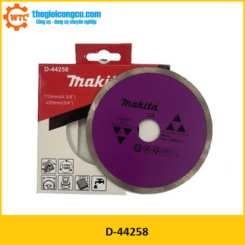 Lưỡi cắt kim cương 110m Makita D-44258